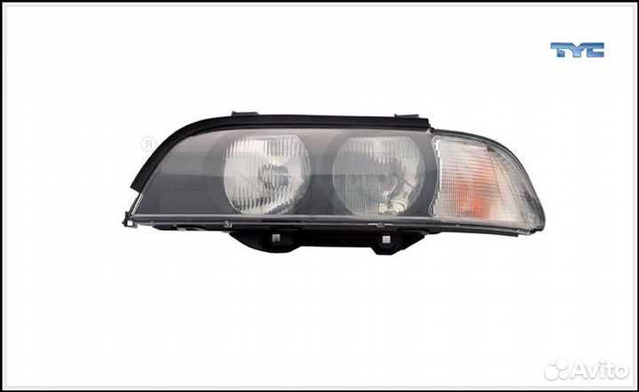 Фара левая с корректором BMW E39