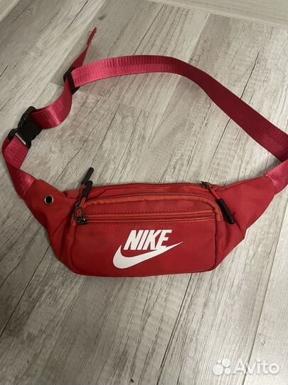 Сумка через плечо nike красная