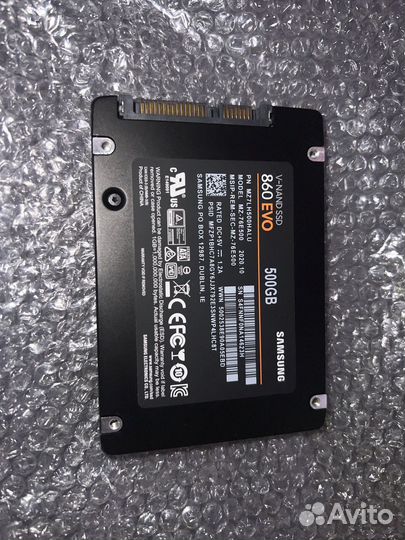 Ssd samsung 860 evo 512gb