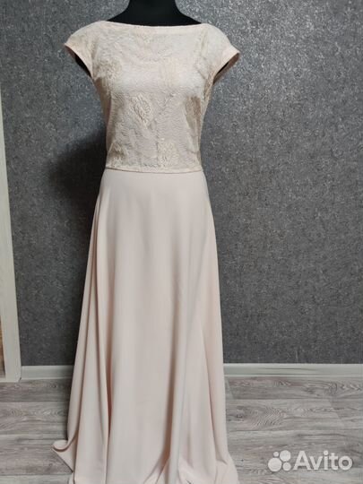 Вечернее платье 46 размера в пол