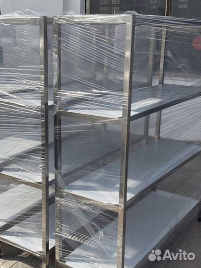 Кухня из нержавейки столешница стол тумба стеллажи