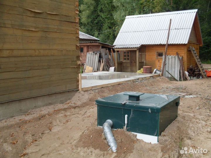 Септик био Руслос 7 дренажный