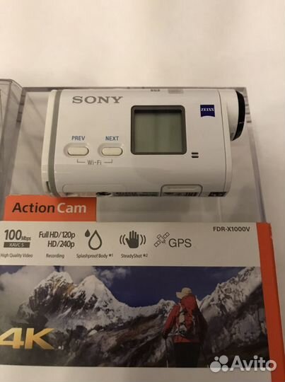 Экшн камера sony