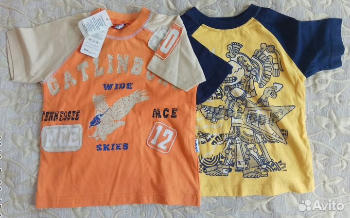 Футболки рубашка куртка р. 86