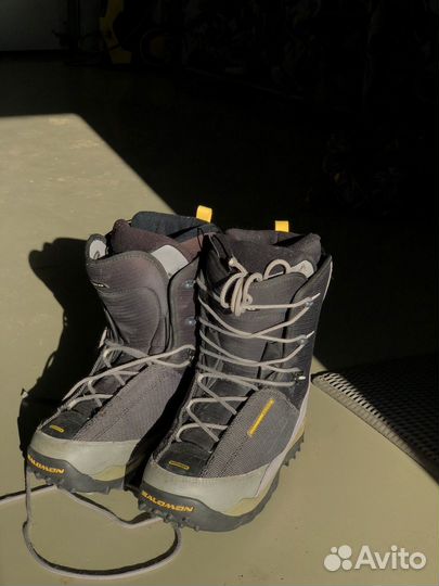 Сноубордические ботинки salomon 42 размер
