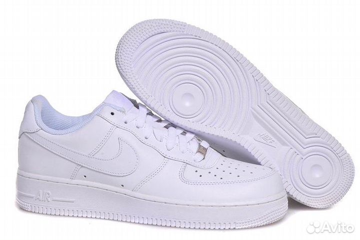 Кеды Nike Air Force 1 Tripple White белые