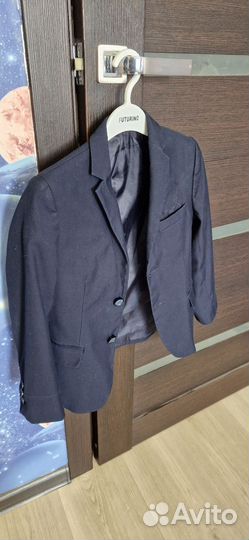 Школьный костюм для мальчика 128 синий