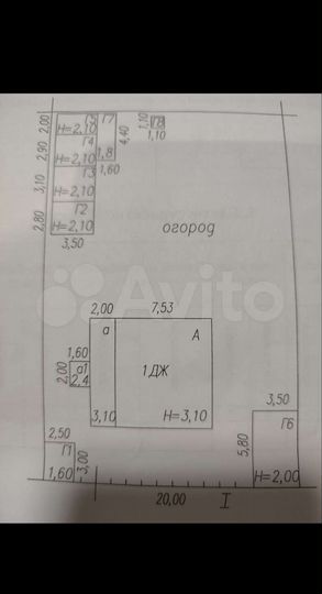 Дом 83,6 м² на участке 6,1 сот.
