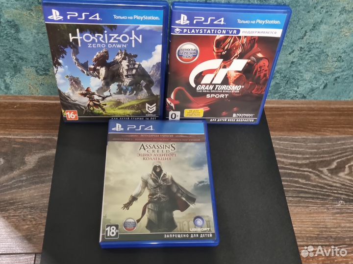 Sony PlayStation 4 ps4 pro 1tb с играми