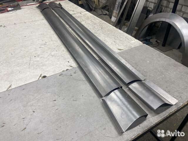 Toyota Land Cruiser 100 порог + усилитель левый