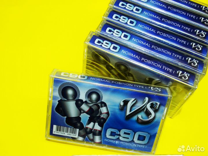 Аудиокассеты VS-90 10 шт