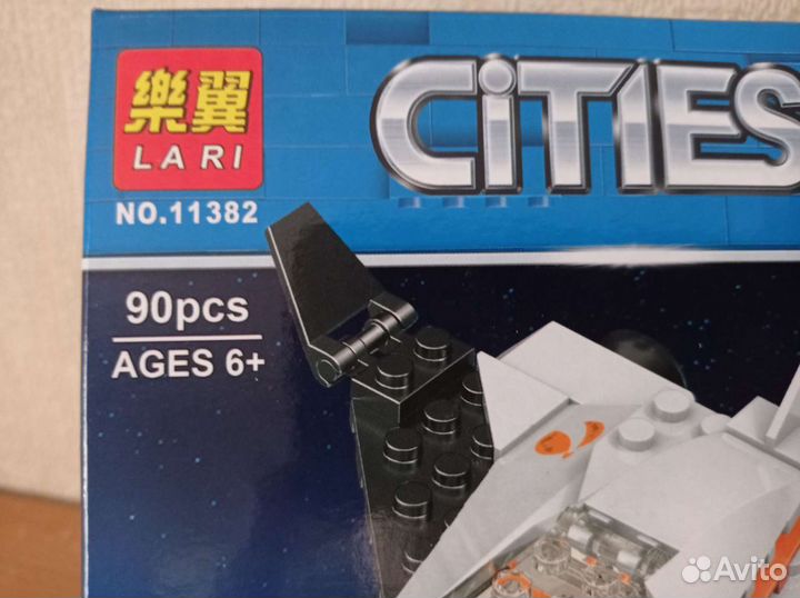 Конструктр Cities 11382 Миссия по Ремонту Спутника