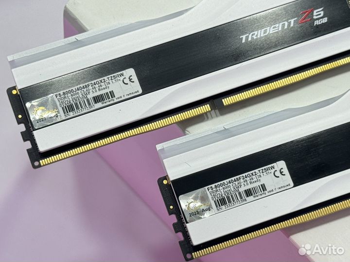 Озу G.Skill Trident Z5 RGB DDR5 2x24Gb 48Gb