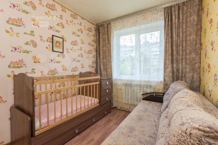 3-к. квартира, 62 м², 2/5 эт.