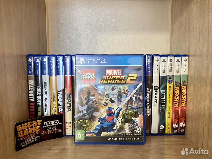 Игры PS4: Lego Marvel Super Heroes 2