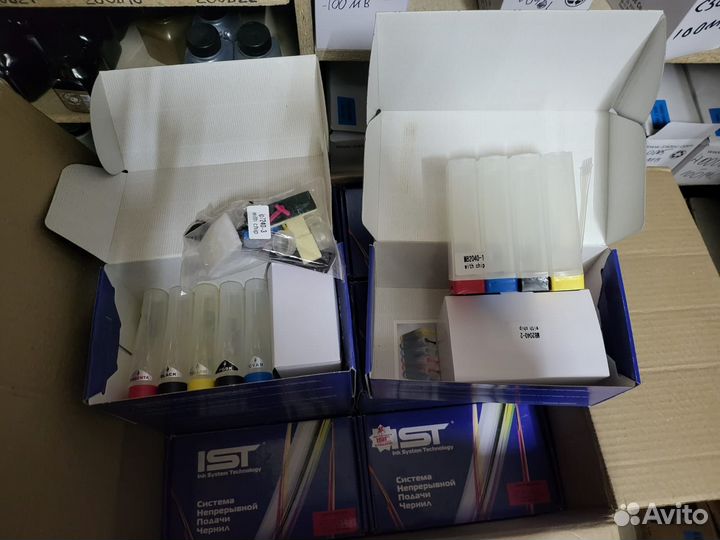 Система непрерывной подачи чернил и пк