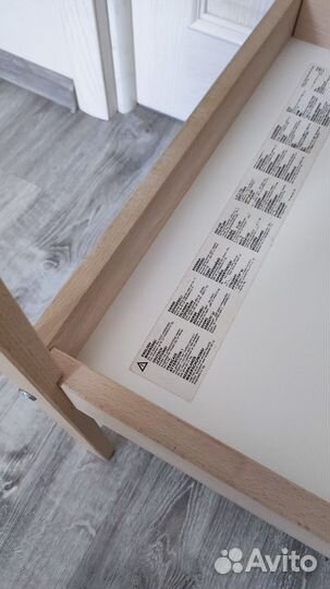 Пеленальный столик Икеа Сниглар с матрасом