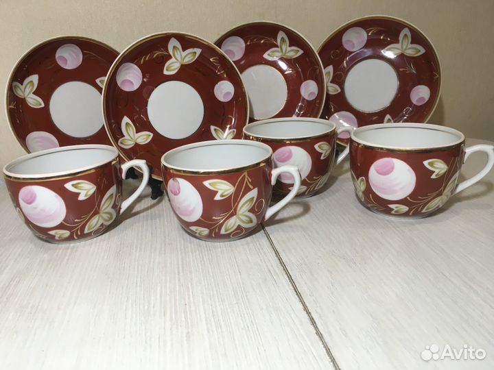 Чайные пары 4 шт слива дфз вербилки