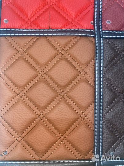 Экокожа ромб для 3D ковриков