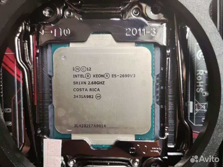 3.5Ггц 12ядер Xeon e5 2690 v3 16gb комплект пк