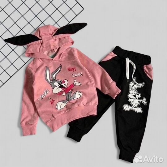 Костюм яркий для девочки, 86-122