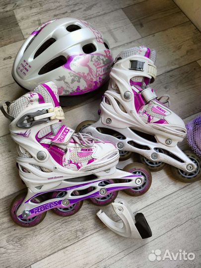 Ролики 30-33 детские раздвиж. Roces