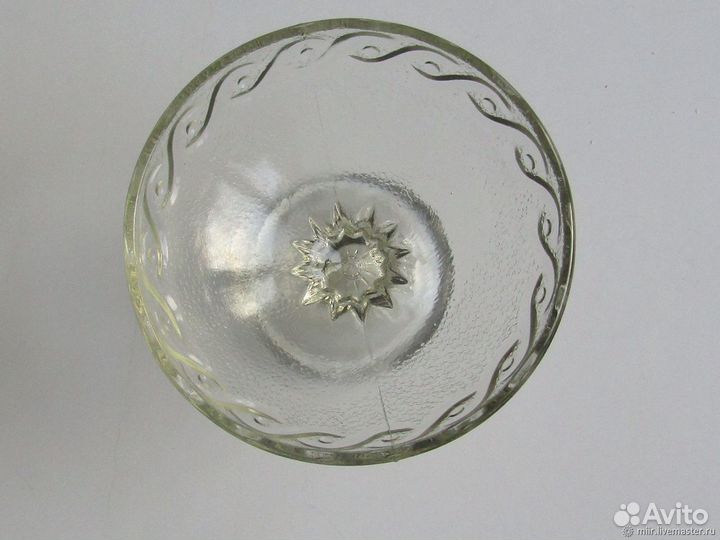 Вазочка - креманка СССР стекло 4 штуки