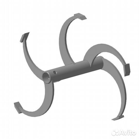 Фреза спиральная вал 30 мм