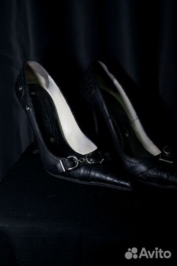 Кожаные туфли Gianmarco Lorenzi оригинал 38 размер