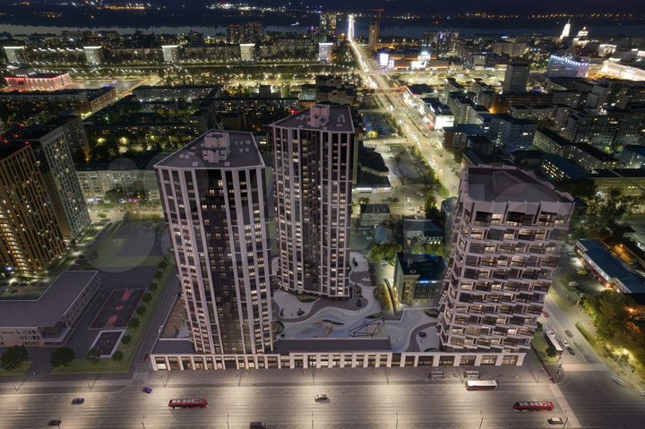 4-к. квартира, 89,7 м², 8/30 эт.