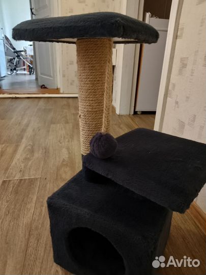 Когтеточка домик для кошки