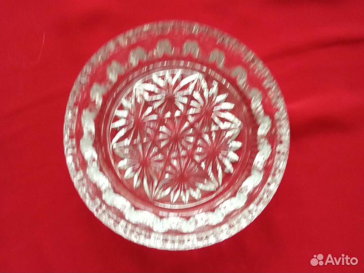 Хрустальный салатник СССР