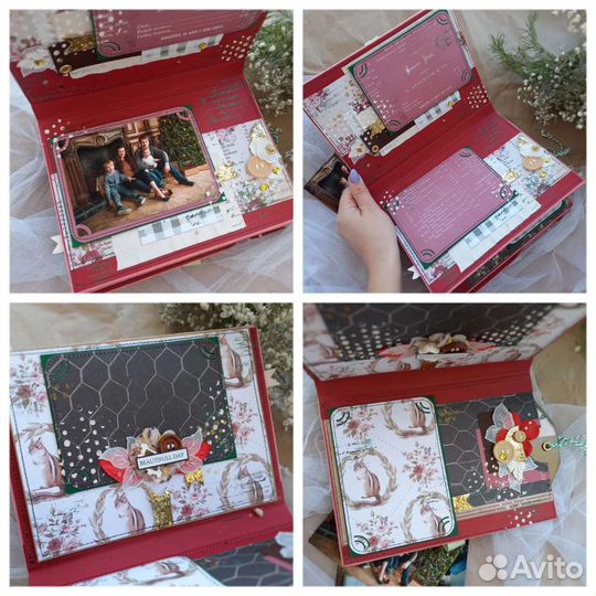 Альбом для фотографий, подарок на день рождения