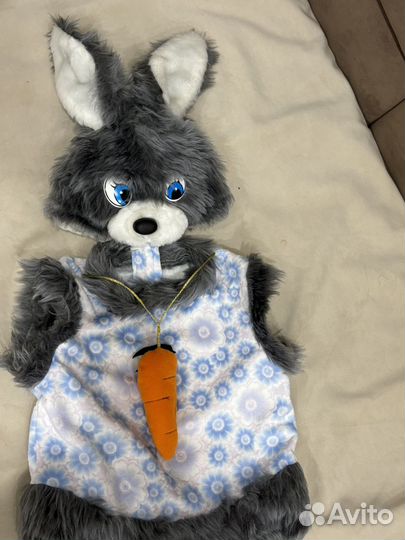 Костюм зайца с морковкой