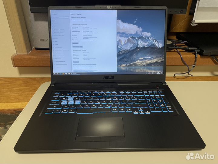 Ноутбук игровой Asus TUF F17