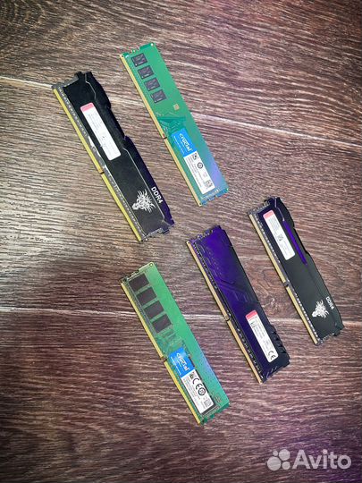 Оперативная память DDR4 / DDR3