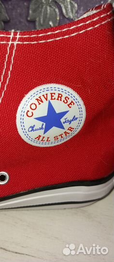 Новые кеды Converse красные 37-38