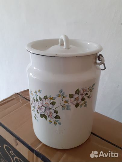 Бидон эмалированный СССР