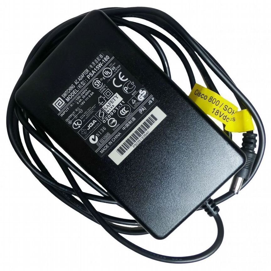 [PSA15W-180] Блок Питания Cisco Pwr-830-Ww1 15w Psa15w-180