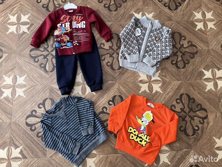 Вещи на мальчика 1 годик Новые