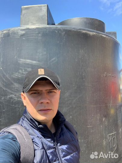 Бак для воды пластик 1/2/3/5/10 кубов