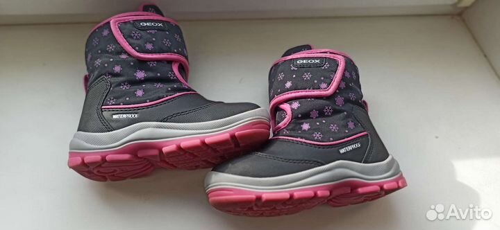 Сапоги для девочки geox