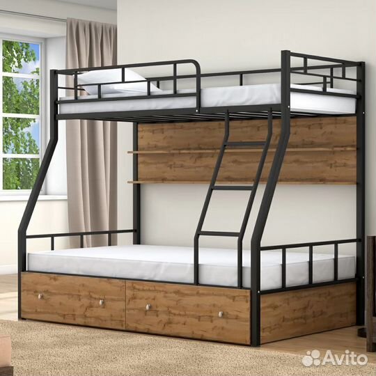 Двухъярусная детская кровать