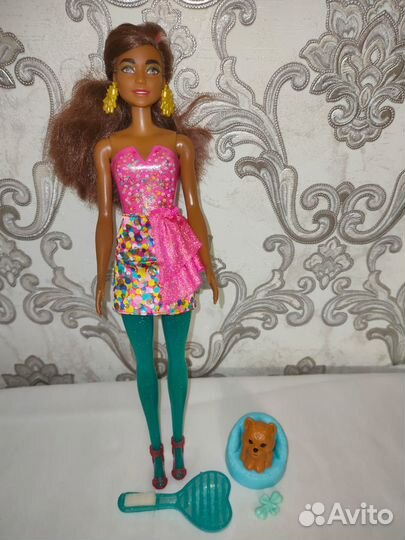 Кукла Барби с собакой