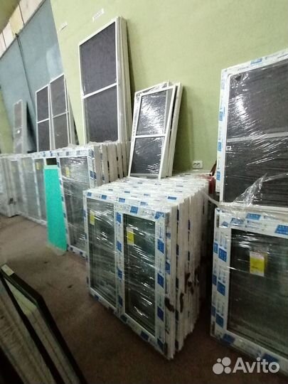 Готовые окна 120х120 пластиковые