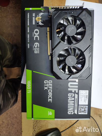Видеокарта 1660 ti