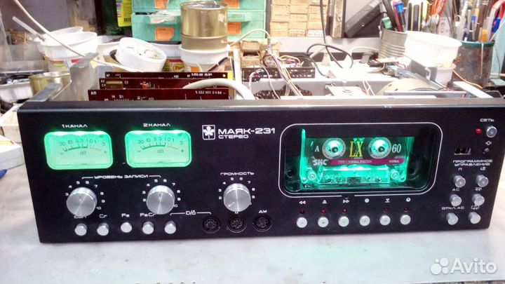 Кассетная дека маяк-233 (доработанная версия)