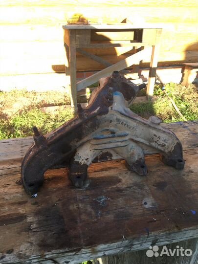 Выпусконой коллектор Ауди 80 б3