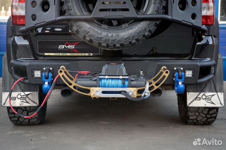 Переносная площадка BMS для лебёдки на фаркоп