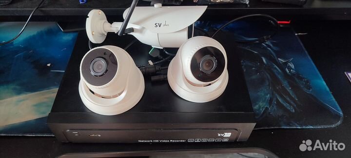 Комплект ip видеонаблюдения